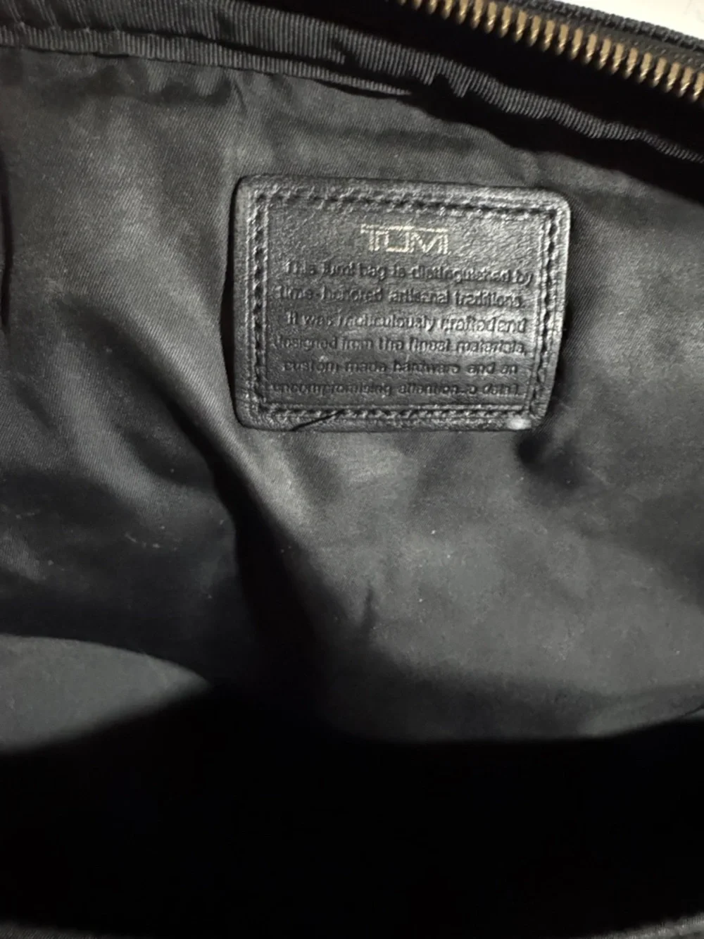 Tumi Alpha Bravo Knox backpack navy blue w flaw